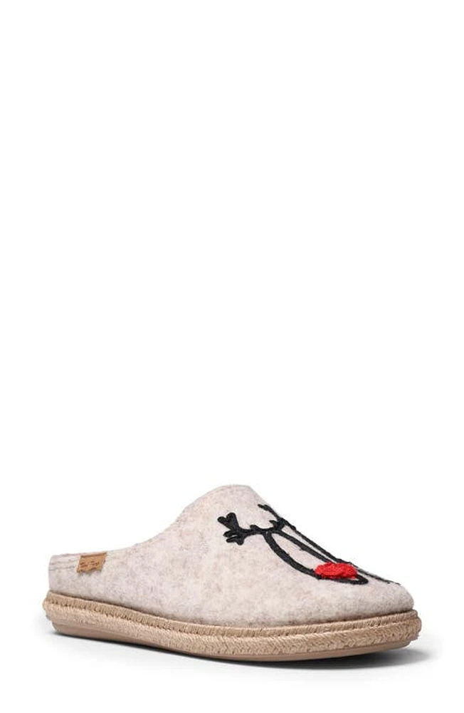 Toni Pons Miri Slipper Beige Wool at Nordstrom,