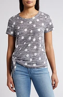 Bobeau Side Tie T-Shirt at Nordstrom,