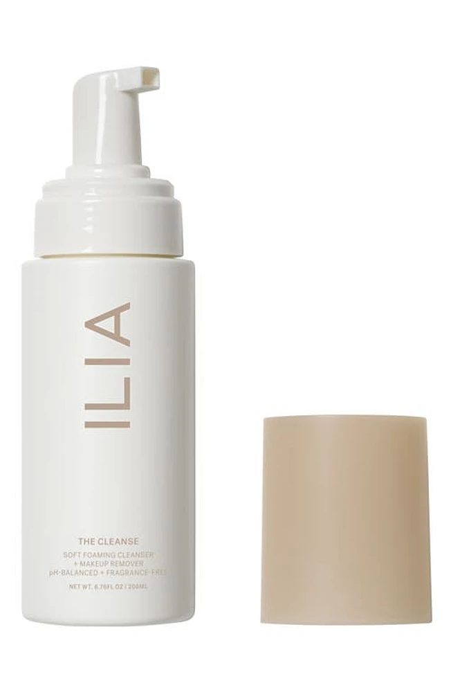 ILIA The Cleanse Soft Foaming Cleanser in Full Size at Nordstrom, Size 6.76 Oz