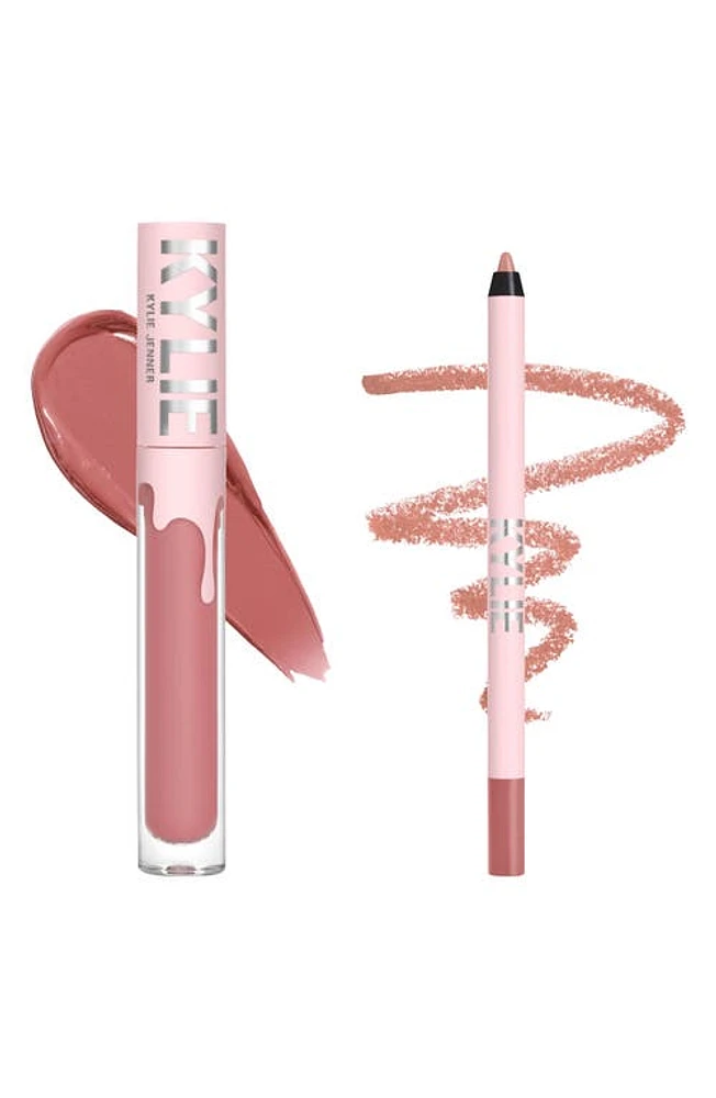 Kylie Cosmetics Velvet Lip Kit in 705 Charm at Nordstrom