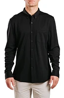 Western Rise Limitless Merino Wool Blend Button-Down Shirt at Nordstrom,