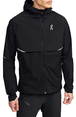 On Core Hooded Packable Running Jacket in Black at Nordstrom, Size Medium