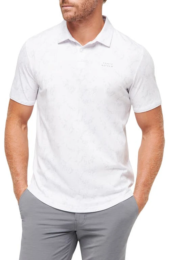 TravisMathew Warmer Tides Scoop Polo at Nordstrom,