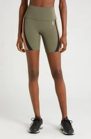 P. E Nation Headline Bike Shorts Stone Grey at Nordstrom,