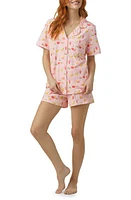 BedHead Pajamas Print Stretch Organic Cotton Jersey Short at Nordstrom