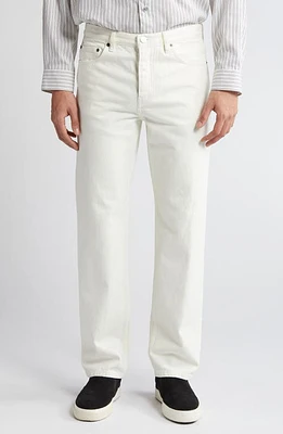 FRAME The Straight Leg Jeans Off White at Nordstrom,