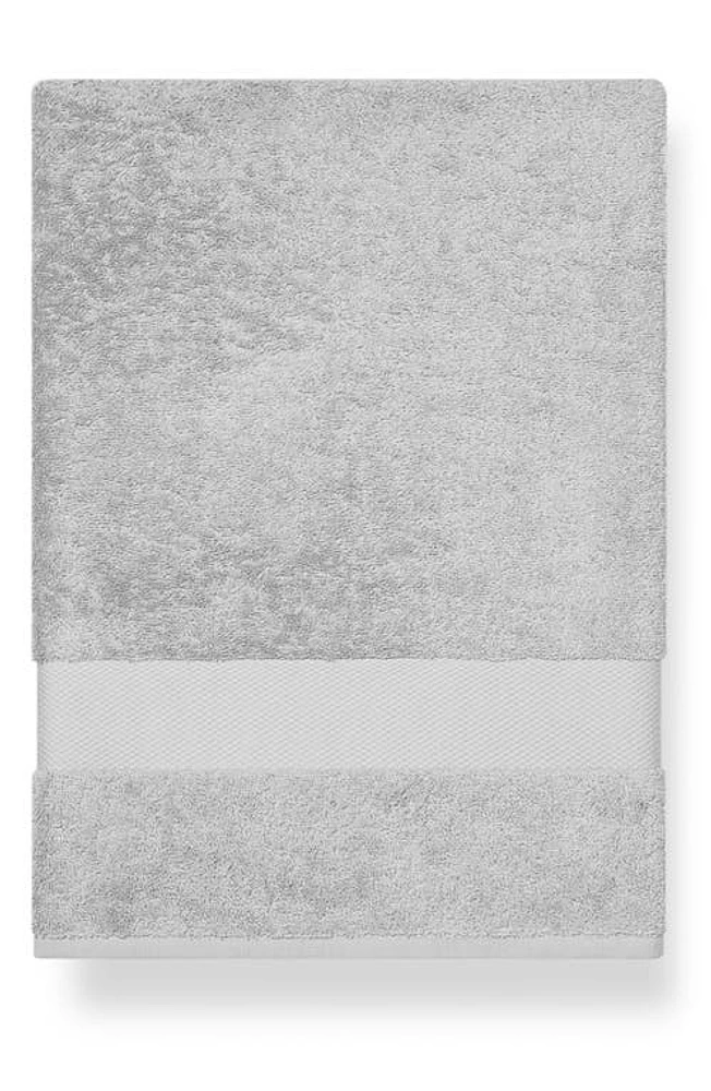 Boll & Branch Plush Bath Towel in Pale Pewter (Bath Towel) at Nordstrom