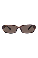 AIRE Crater 54mm Rectangular Sunglasses in Dark Tort /Gold at Nordstrom