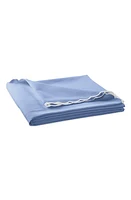 Matouk Diamond Piqué Coverlet in Azure at Nordstrom