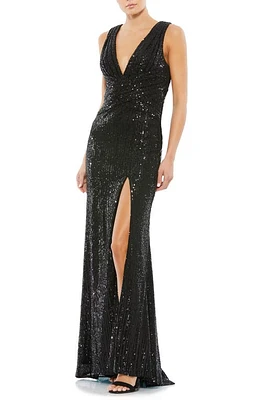 Mac Duggal Sparkle Sequin Sheath Gown at Nordstrom,