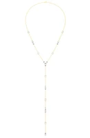 HauteCarat Lab Created Diamond Y-Necklace in 18K Yg at Nordstrom