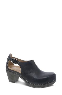 Dansko Sassy Cutout Clog Black at Nordstrom,