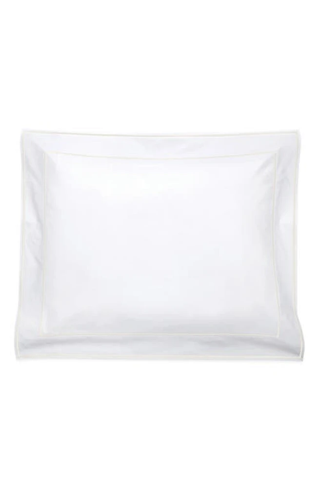 Matouk Ansonia Pillow Sham in White/ at Nordstrom