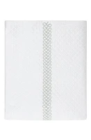 Matouk Astor Braid Matelassé Coverlet in Silver at Nordstrom