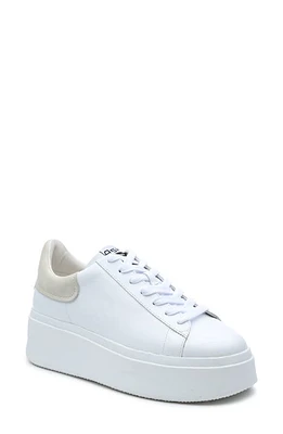 Ash Moby Platform Sneaker White/Eggnog at Nordstrom,