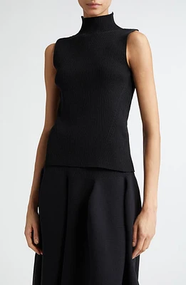 CFCL Portrait Sleeveless Rib Top in Black at Nordstrom