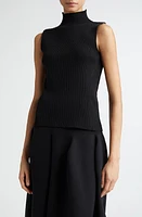 CFCL Portrait Sleeveless Rib Top in Black at Nordstrom