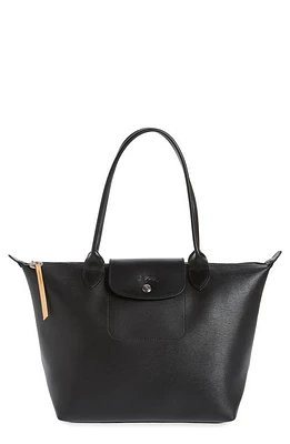 Longchamp Medium Le Pliage Shoulder Tote in Black at Nordstrom