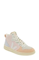 Veja V-15 High Top Sneaker Petale White Multico at Nordstrom,