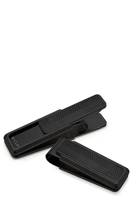 M-Clip Stainless Steel Chevron Money Clip in Black at Nordstrom