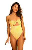 Dippin Daisys Devon One Piece Golden Ditsy at Nordstrom,