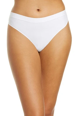 On Gossamer Cabana Cotton Seamless Thong White at Nordstrom,