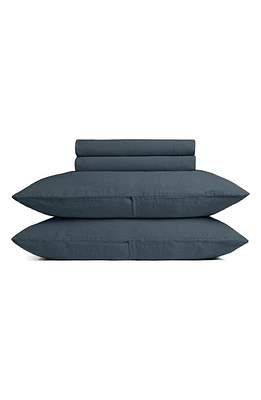 Parachute Linen Sheet Set in Dusk at Nordstrom