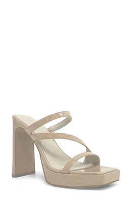 Kenneth Cole Tala Platform Slide Sandal Buff Patent at Nordstrom,