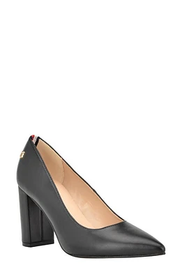 Tommy Hilfiger Abilene Block Heel Pump in Black at Nordstrom, Size 9