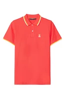 Psycho Bunny Granbury Tipped Pima Cotton Piqué Polo at Nordstrom,