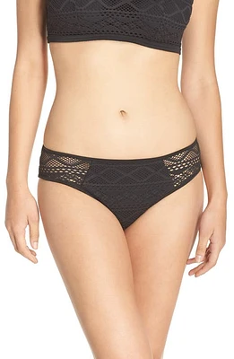 Freya Hipster Bikini Bottoms in Black at Nordstrom, Size Medium