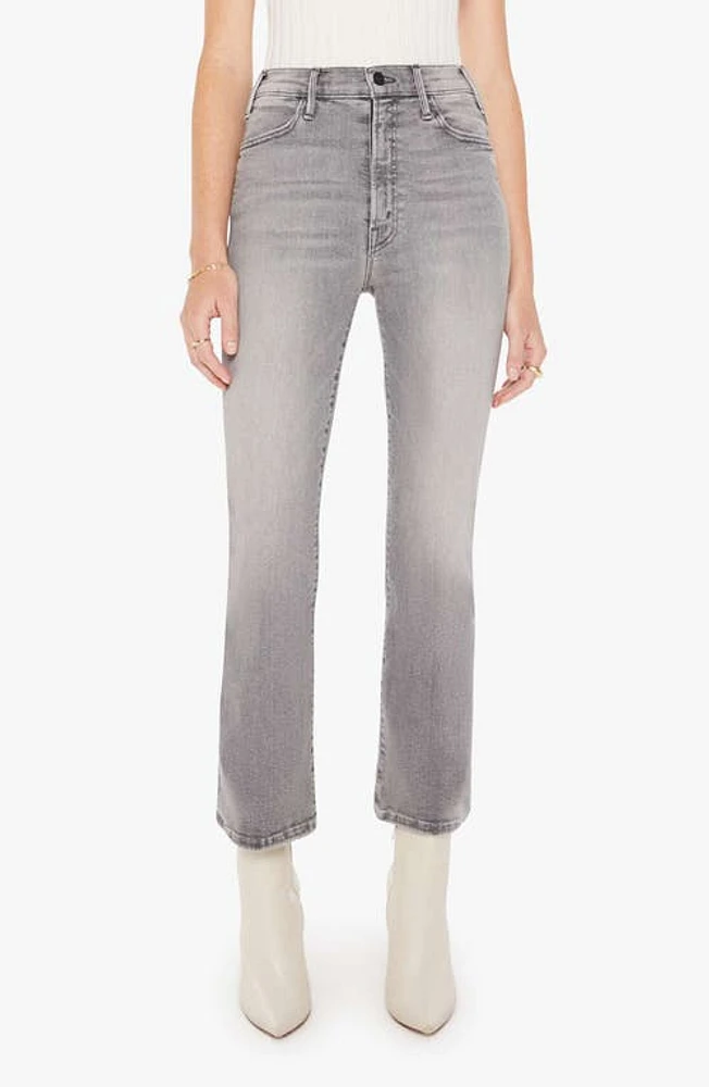 MOTHER The Hustler High Waist Ankle Bootcut Jeans Barely There at Nordstrom,