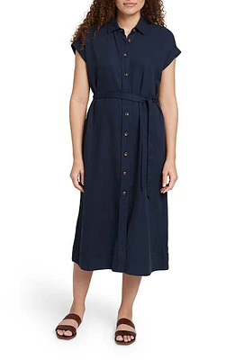 Faherty Arlie Short Sleeve Shirtdress at Nordstrom,