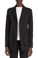 The Row Yedid Single Breasted Scuba Blazer Black at Nordstrom,