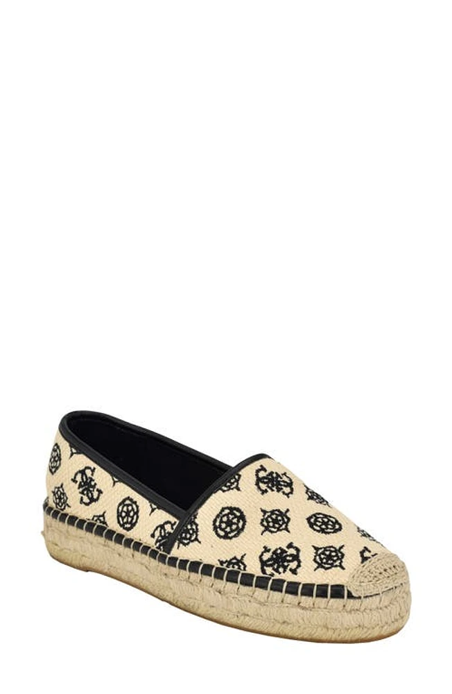 GUESS Joelya Platform Espadrille Natural at Nordstrom,