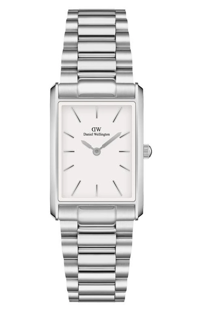 Daniel Wellington Tank Collection Bracelet Watch, 32mm x 22mm in Silver at Nordstrom