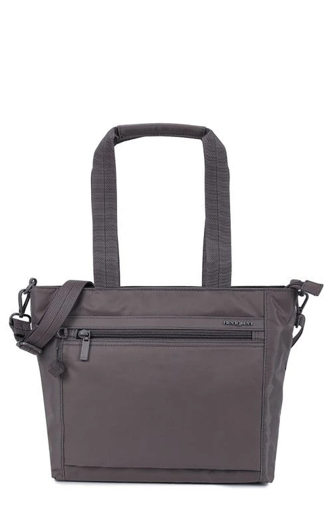 Hedgren Medium Zoe RFID Water Repellent Tote in Sepia Taupe at Nordstrom