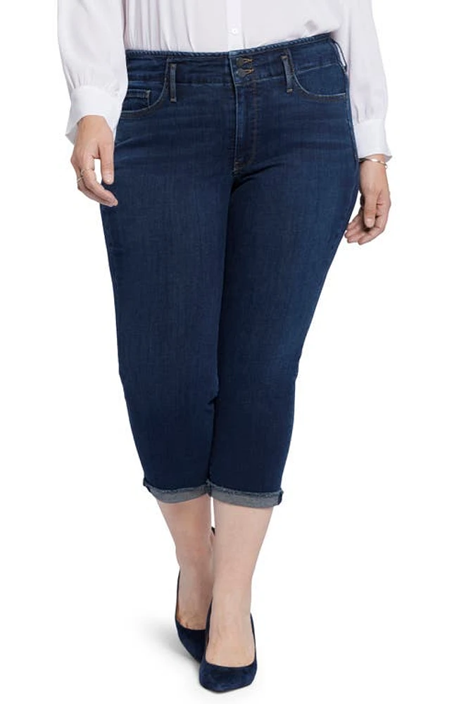 NYDJ Chloe Hollywood Fray Cuff Capri Jeans Northbridge at Nordstrom,