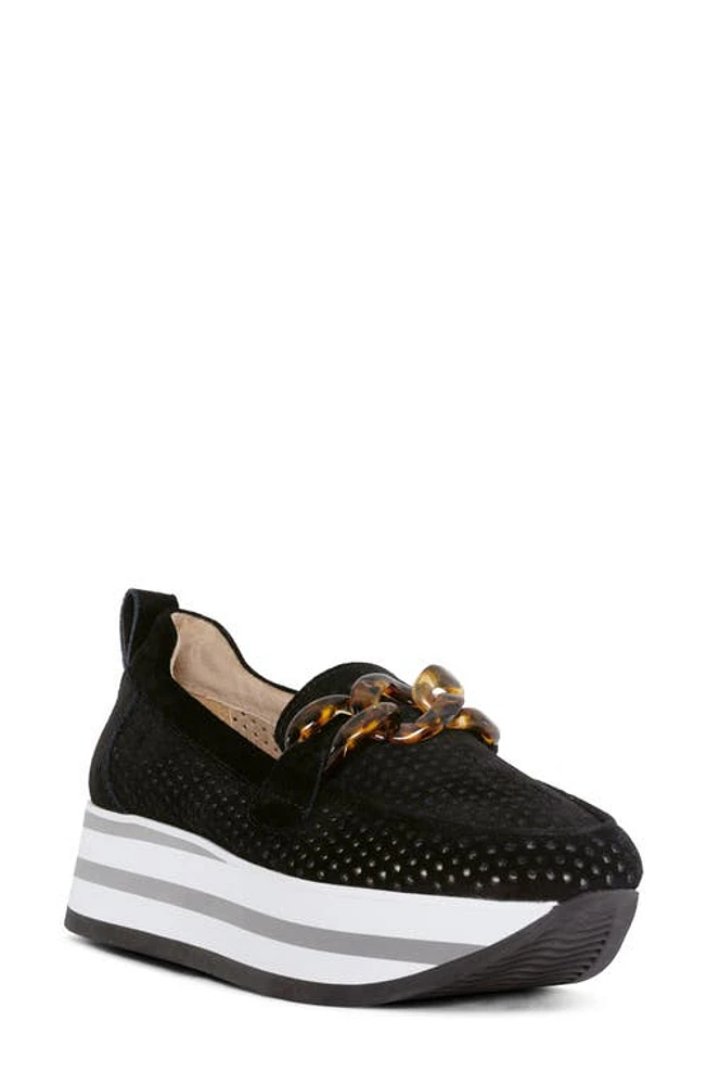 NYDJ Fern Perforated Platform Loafer at Nordstrom,