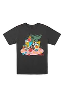 RVCA Luke Still Life Graphic T-Shirt Pirate Black at Nordstrom,