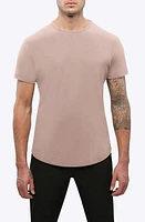 Cuts AO Curve Hem Cotton Blend T-Shirt at Nordstrom,