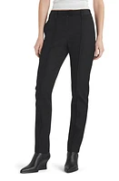 rag & bone Blaine Virgin Wool Straight Leg Pants in Black at Nordstrom, Size 4