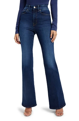 Good American Always Fits Good Classic High Waist Bootcut Jeans in Indigo446 at Nordstrom, Size 28-32