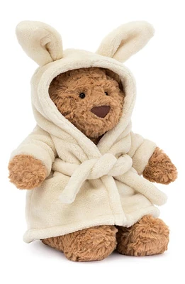 Jellycat Bartholomew Bear Bathrobe Stuffed Animal in Brown at Nordstrom