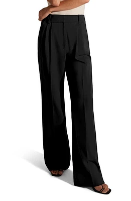 Favorite Daughter The Dream Wide Leg Pants Black at Nordstrom,