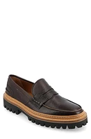 TAFT The Country Lug Sole Penny Loafer Coffee at Nordstrom,