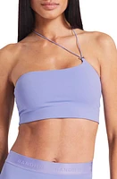 BANDIER Asymmetric Toggle Sports Bra Jacaranda at Nordstrom,