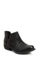 Børn 'Kerri' Bootie in Black Distressed Leather at Nordstrom, Size 8