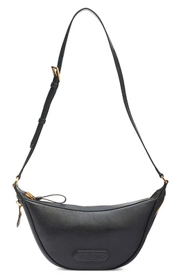 TOM FORD Crescent Leather Crossbody Bag in Black at Nordstrom