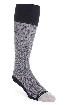 EDWARD ARMAH Compression Dress Socks in Navy at Nordstrom